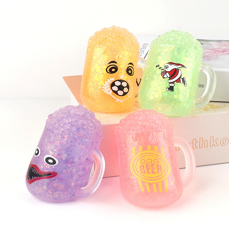 Asian Beer Cup Squishy Toys