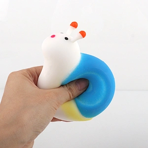 Cartoon snail squishy toys