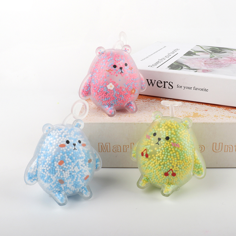 Squishy light up bear