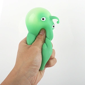 Flashing frog squishy toys