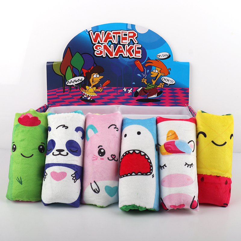 Plush water wiggler toys