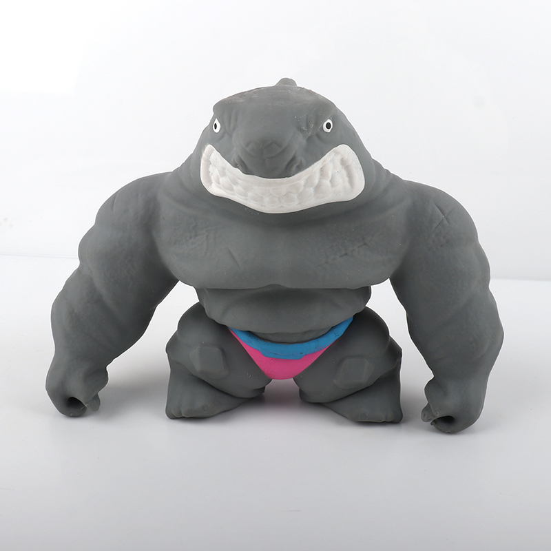 Huge shark stretchy toy