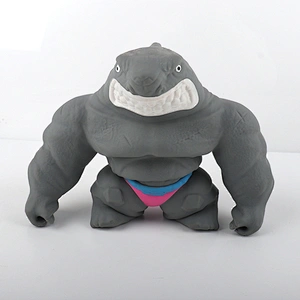 Huge shark stretchy toy