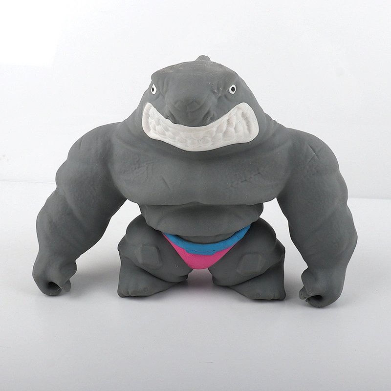 Huge shark stretchy toy