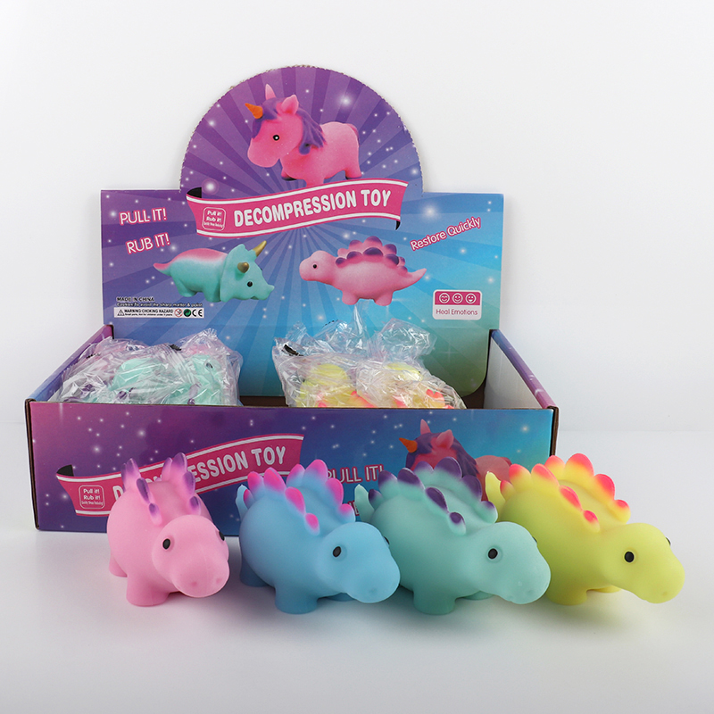 Stegosaurus stretchy toys
