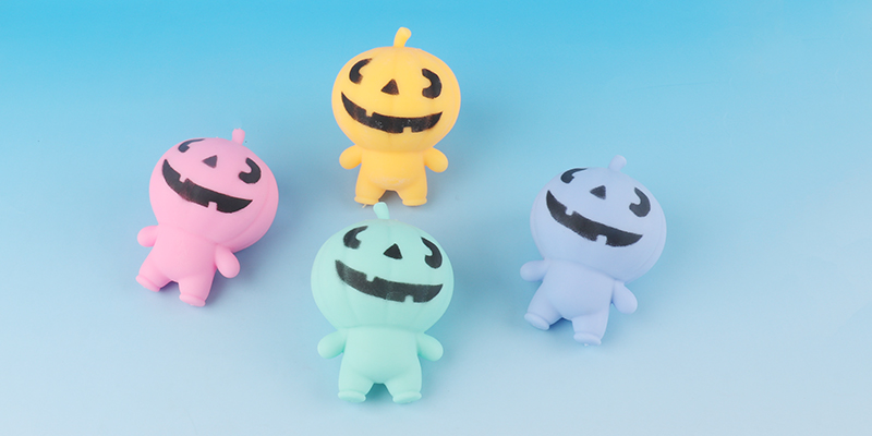 Halloween Pumpkin Squishy Toy