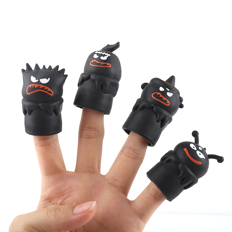 Halloween monster finger puppet