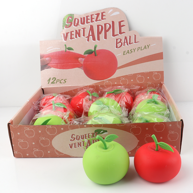 Apple squeeze ball
