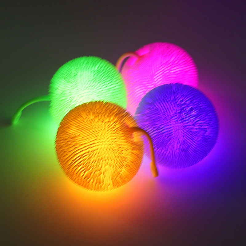 9cm flashing puffer ball