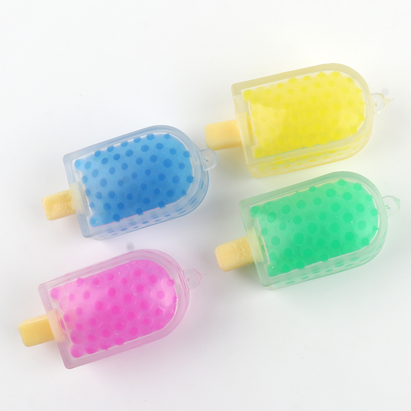 Water beads squishy ice cream