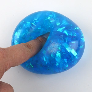 ribbon squeeze ball