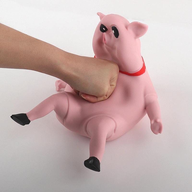 Stretchy piggy stress toy