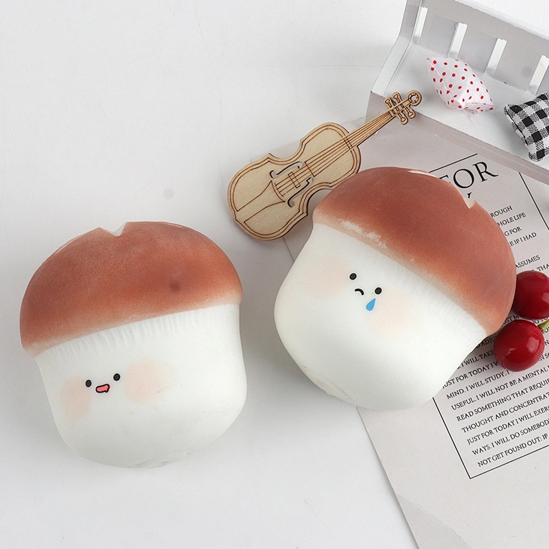 Smile Mushroom Squishy Toys