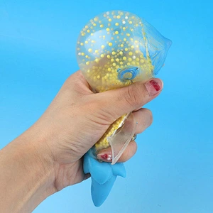 Squeeze Foam Beads Rocket Toys
