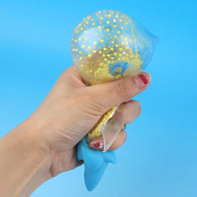 Squeeze Foam Beads Rocket Toys