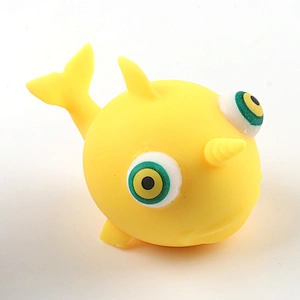 narwhale squeeze toy