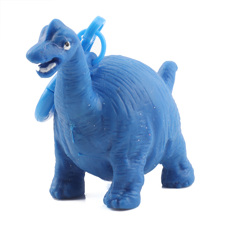 Dinosaur Squeeze Toy Keychain