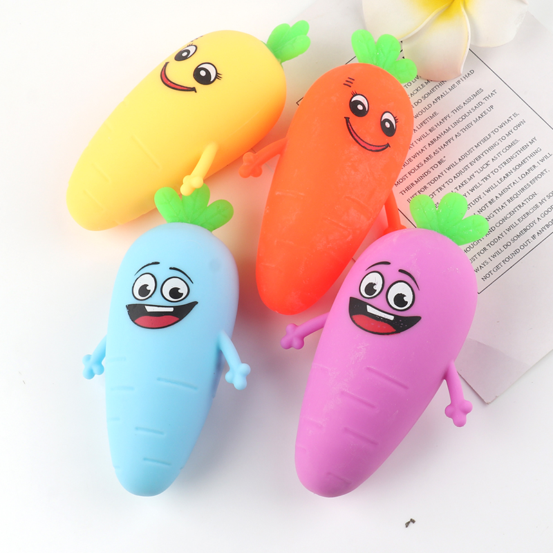 Squeeze Carrot Toy