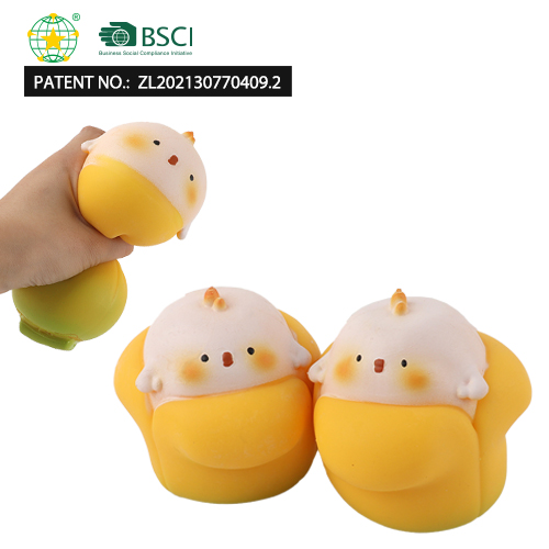 Banana Chick Squishy Toys
