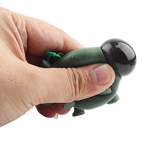 Squeeze Hippo Keychain