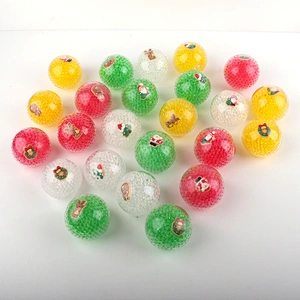 water beads stress ball