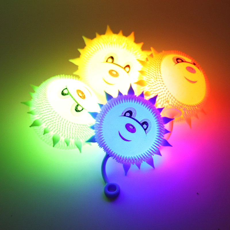 flashing puffer ball