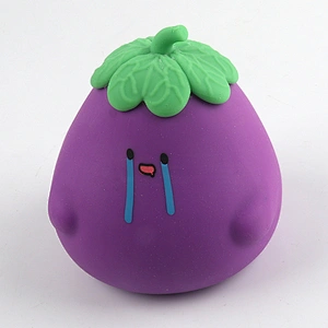 Lucky Eggplant Squeeze Toys