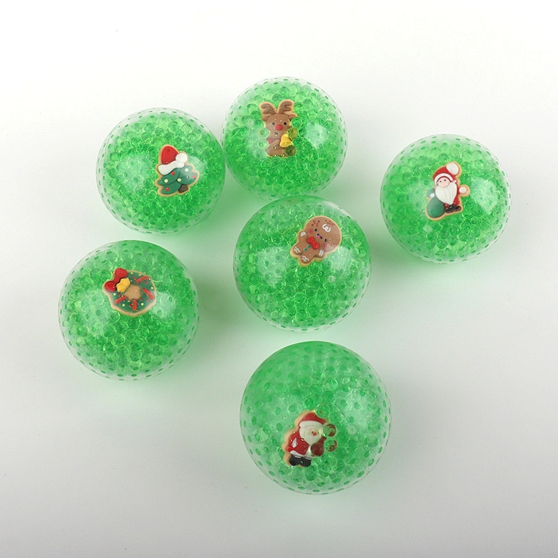 water beads stress ball