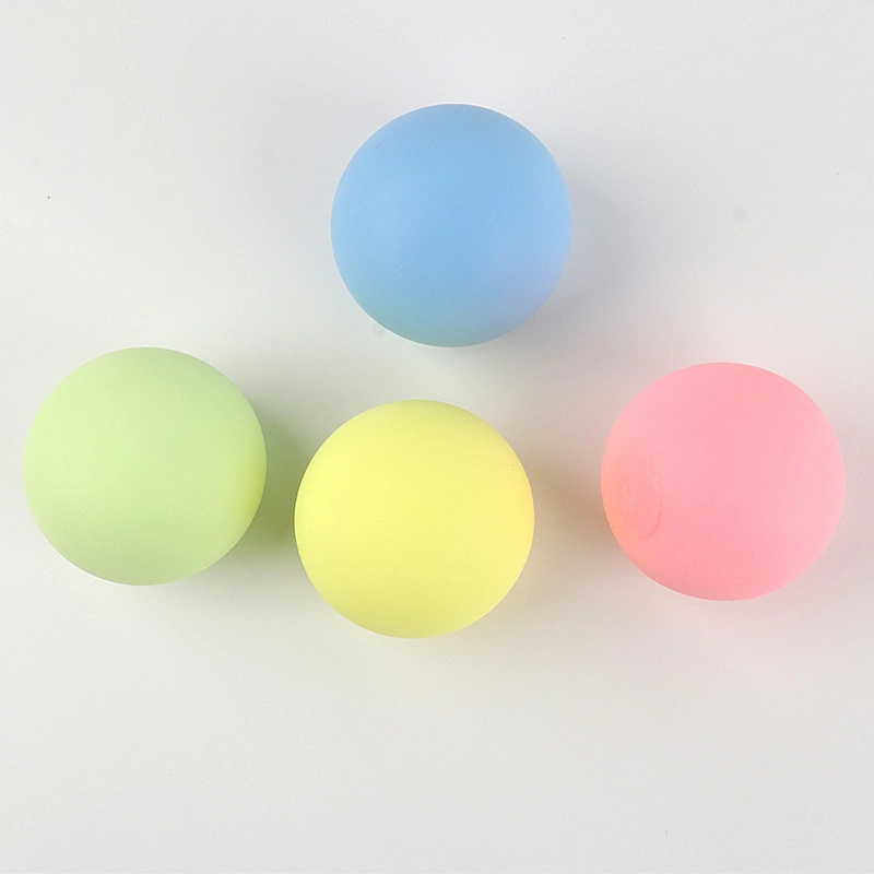 Glow in the dark flour ball