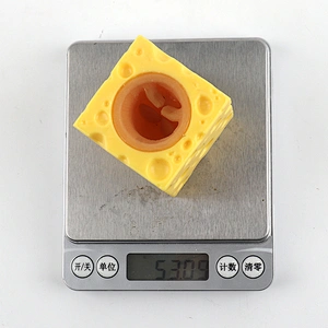 Cheese Mouse Cup Squeeze Toys