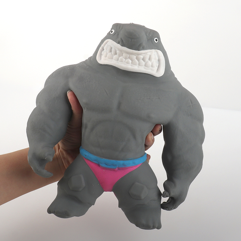 Huge shark stretchy toy