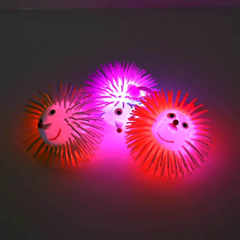 Smiley Face Light Up Flashing Ball