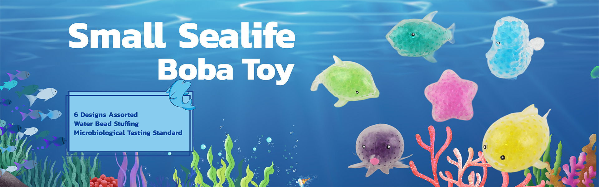 Small Sealife Boba Toy