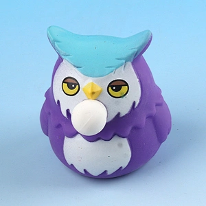 Owl Squeeze Blow Bubble Toys
