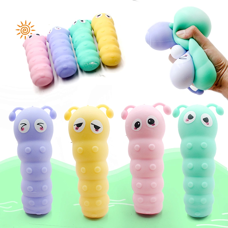 Cartoon Stretchy Caterpillar