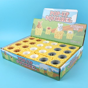 Cheese Mouse Cup Squeeze Toys