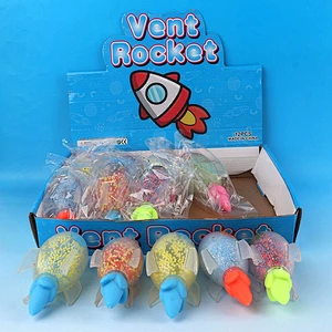 Squeeze Foam Beads Rocket Toys