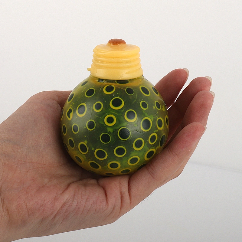 Lamp bulb squeeze toys