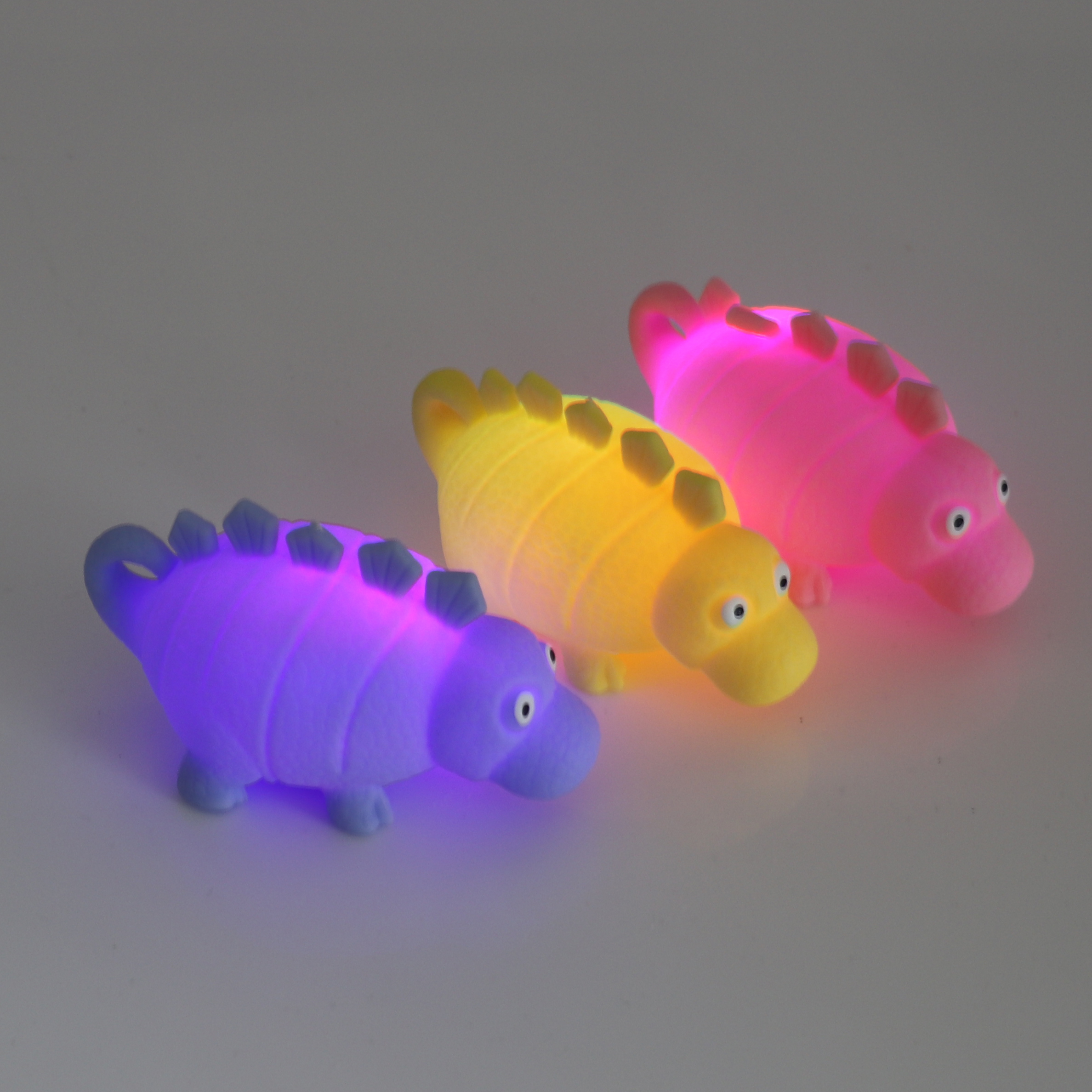 Squishy Light Up Dinosaurs