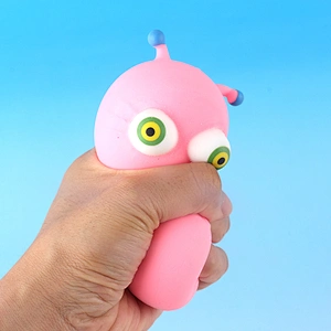 Big Eyes Worm Squeeze Toys