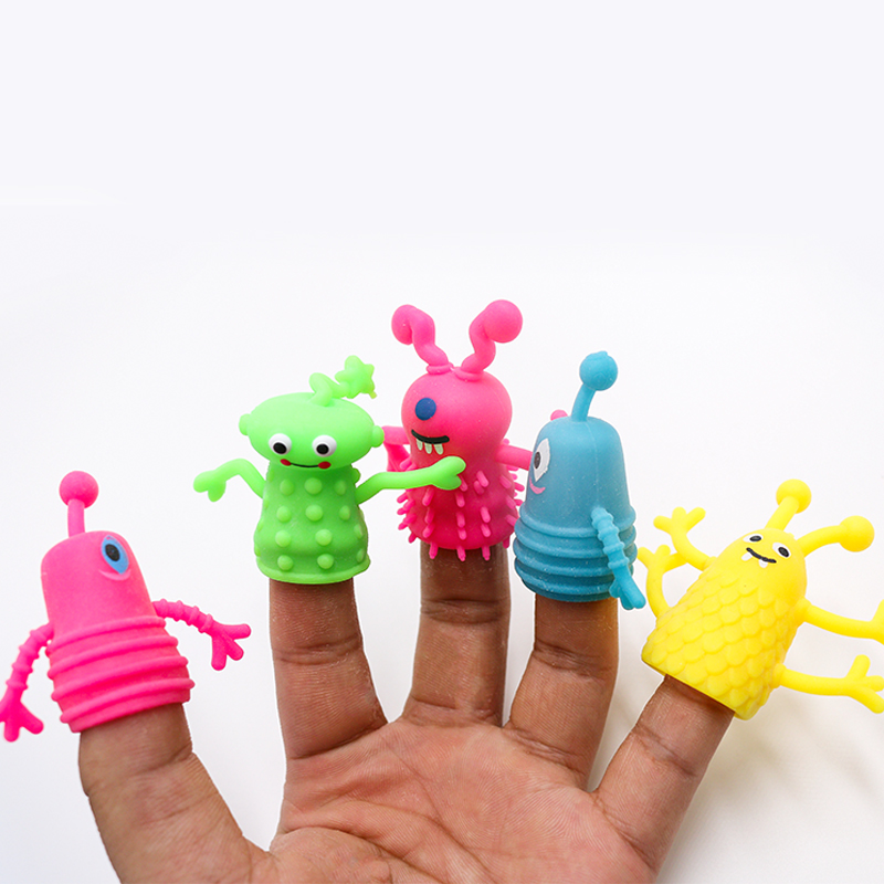 4 Kinds Monster Finger Puppet