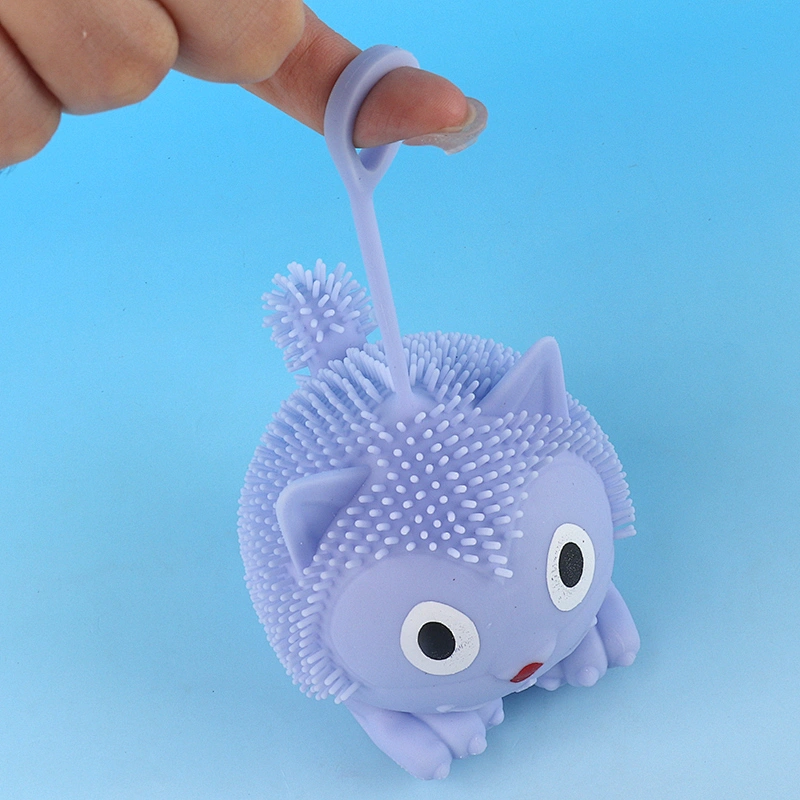 Flashing Squirrel Puffer Ball Toys
