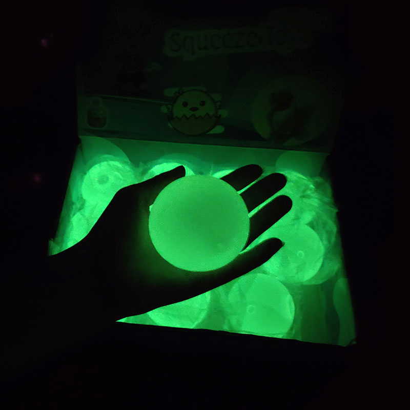 Glow in the dark maltose ball