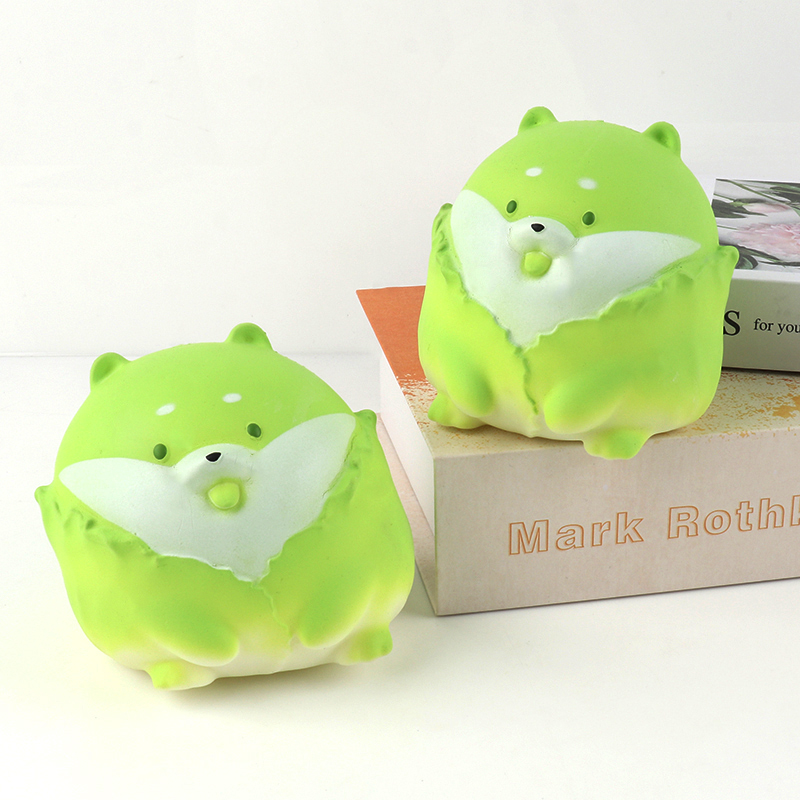 Cabbage Dog Squishy Toy