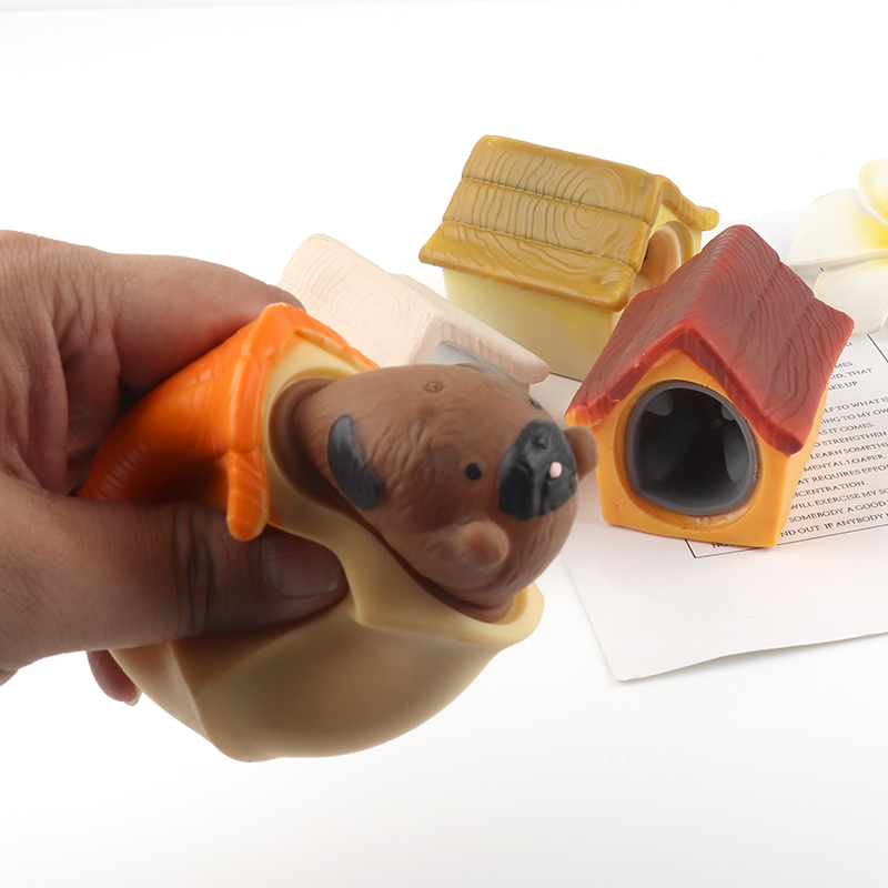 Dog cup squeeze toys