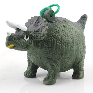 Soft Squeeze Dinosaur Keychain