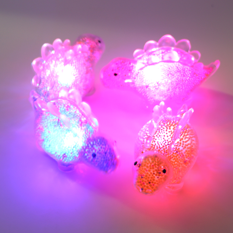 Stegosaurus flashing toys