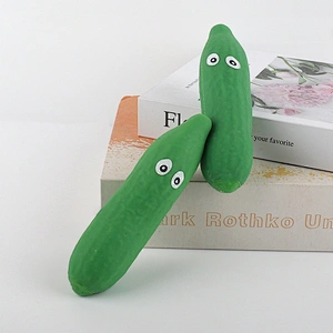 Squeeze cucumber toy