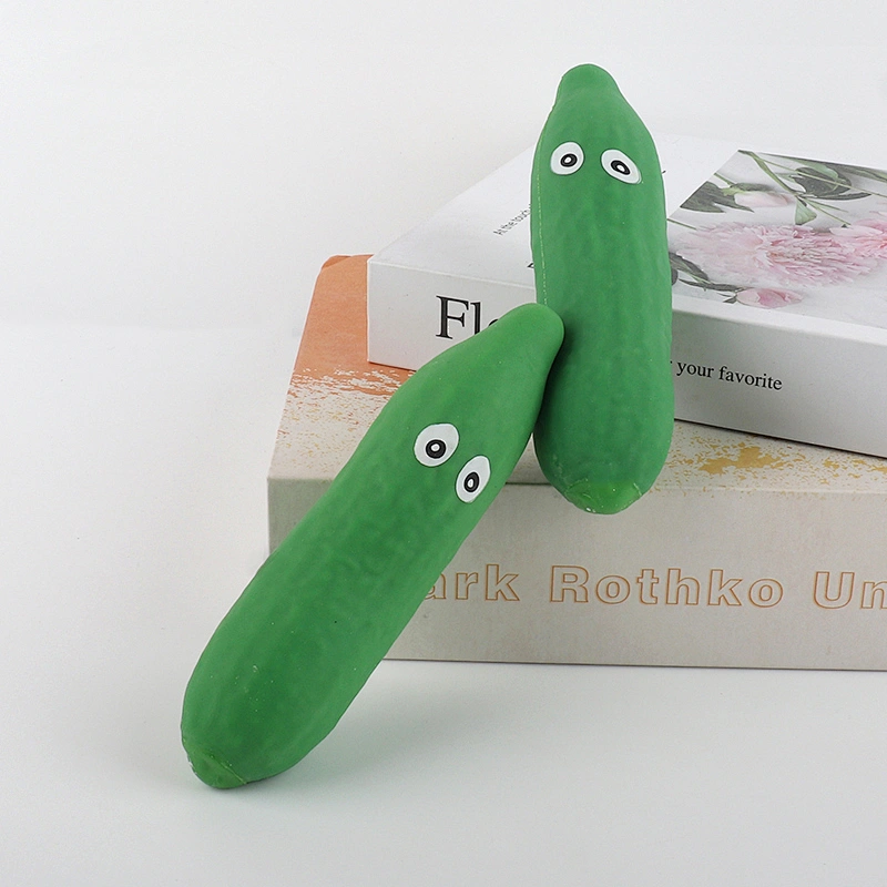 Squeeze cucumber toy