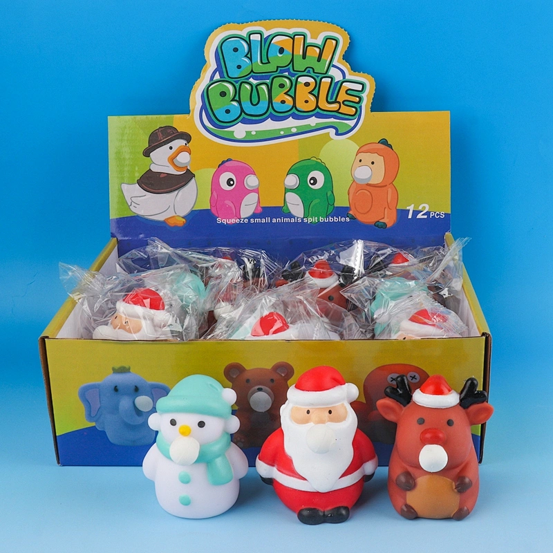 Christmas Blow Bubble Toys